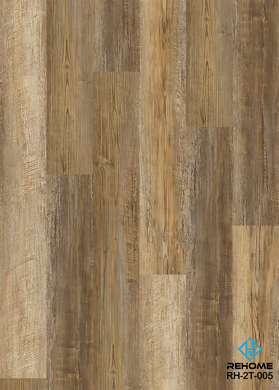 Koleksi Kanvas Lantai Lembar Dryback LVT Tahan Air