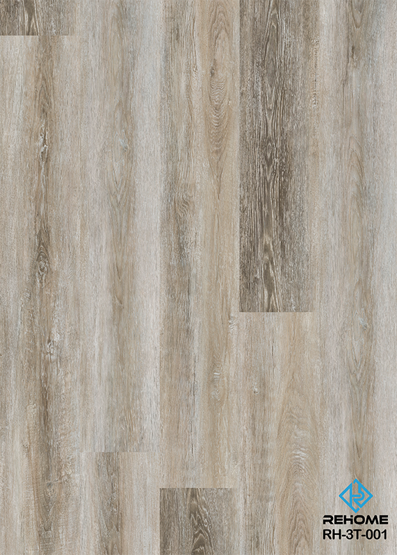 Koleksi Muse Pemasangan Mudah Lantai Vinyl Dryback LVT Mewah