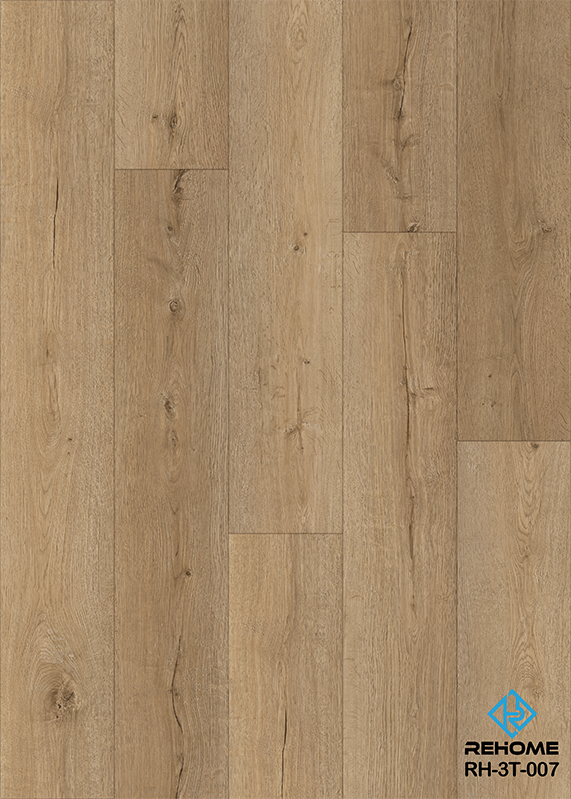 Koleksi Muse Pemasangan Mudah Lantai Vinyl Dryback LVT Mewah