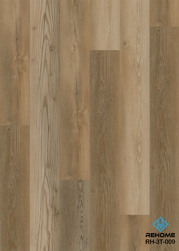 Koleksi Muse Pemasangan Mudah Lantai Vinyl Dryback LVT Mewah